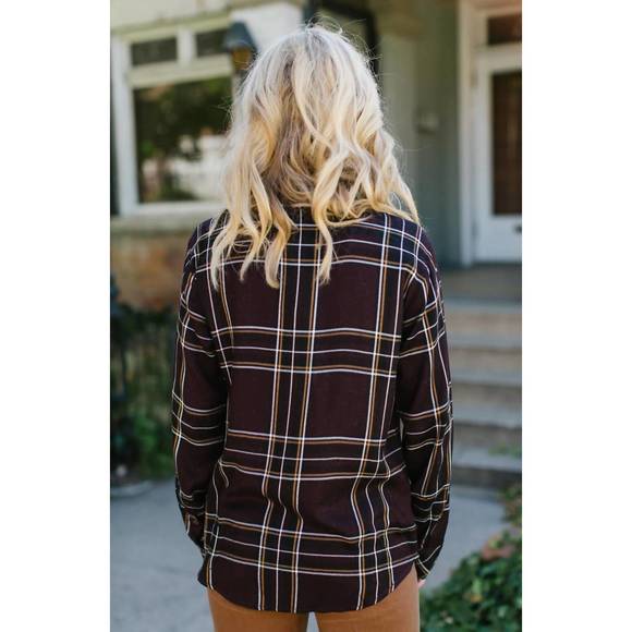 NEW SANCTUARY new generation boyfriend shirt in romantic plaid - Picture 2 of 3